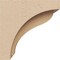 Ekena Millwork 4"W x 8"D x 8"H Classic Helena Rough Cedar Woodgrain TimberThane Corbel, Primed Tan CORUR04X08X08HELRCPR - alternate 6